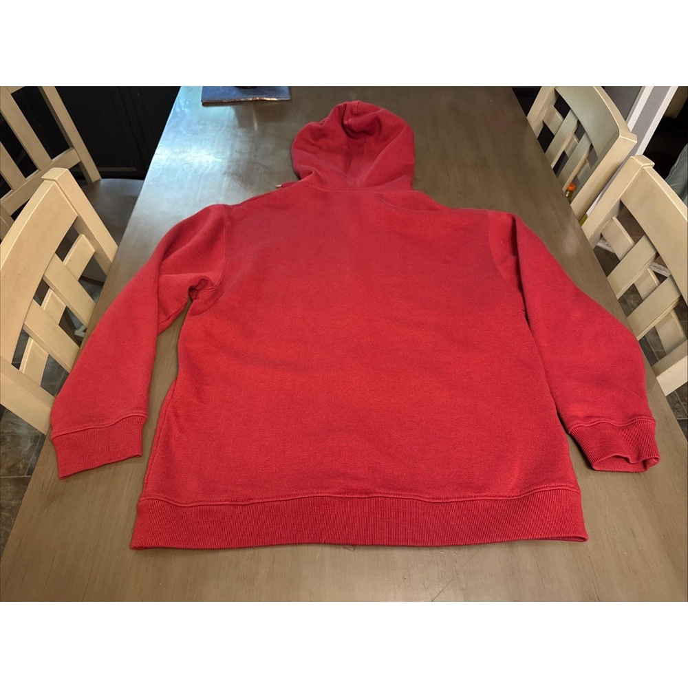 Vintage Southpole Y2K Maroon Authentic Collection Full Zip Hoodie Sweatshirt XL - Picture 3 of 11